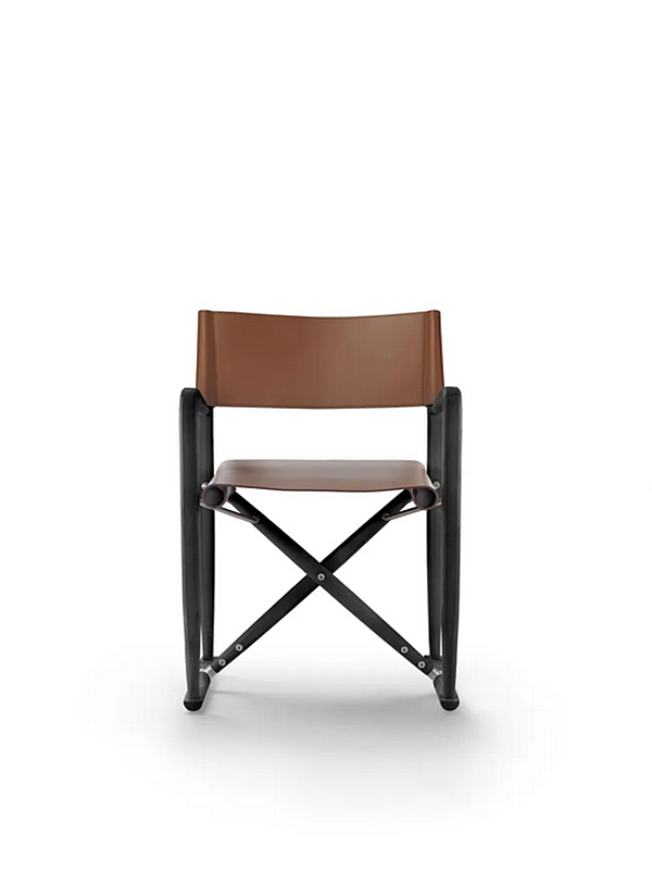Складное кресло из натуральной кожи Luchino FLEXFORM 02C411 фабрика FLEXFORM из Италии. Фото №2