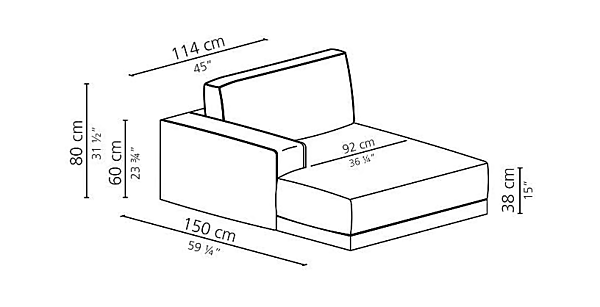 Секционный диван с тканевой обивкой CASAMILANO Suite фабрика CASAMILANO из Италии. Фото №20