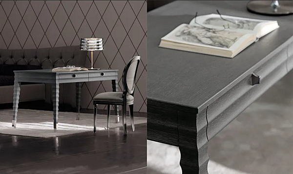 Деревянный письменный стол с ящиками OPERA CONTEMPORARY Elettra 41024/L фабрика OPERA CONTEMPORARY из Италии. Фото №2