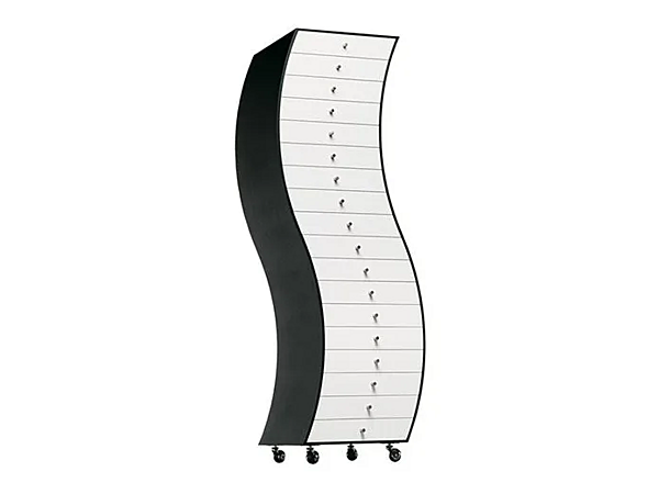 Изогнутый комод из дерева Cappellini Progetti Compiuti PC_3 фабрика Cappellini из Италии. Фото №1