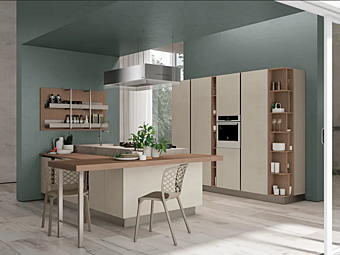 Кухня с фасадами из МДФ LUBE CUCINE Clover Lux 2