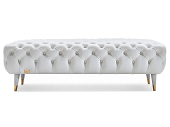 Скамья из кожаной обивки с мягкой спинкой Black Tie Savoi Bench SAV15 Скамья из кожаной обивки с мягкой спинкой Black Tie Savoi Bench SAV15 фабрика Black Tie из Италии