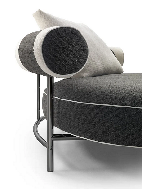 Изогнутый диван с тканевой обивкой FLEXFORM Supermax фабрика FLEXFORM из Италии. Фото №4