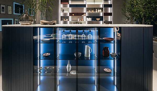 Кухня итальянская современная CESAR CUCINE Tangram NEWS EUROCUCINA Composition One фабрика CESAR CUCINE из Италии. Фото №2