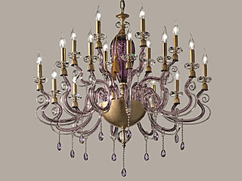 Люстра с кристаллами Сваровски Euroluce Lampadari Iside L12 6