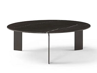 Кофейный столик с круглой мраморной столешницей AMURA AM093.T568 Кофейный столик с круглой мраморной столешницей AMURA AM093.T568 фабрика AMURA из Италии