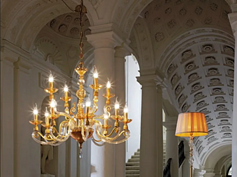 Люстра с кристаллами Сваровски Euroluce Lampadari  Lyra L8 4