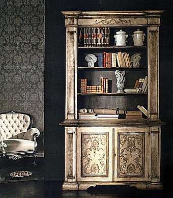 Книжный шкаф MODA MOBILI - Interiors Colori D'Epoca AP273/D5
