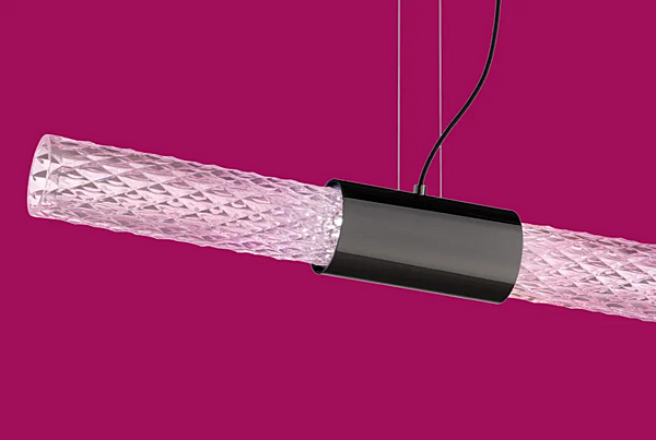 Подвесная LED люстра из хрусталя Euroluce Lampadari Gleam 2 фабрика EUROLUCE LAMPADARi из Италии. Фото №2