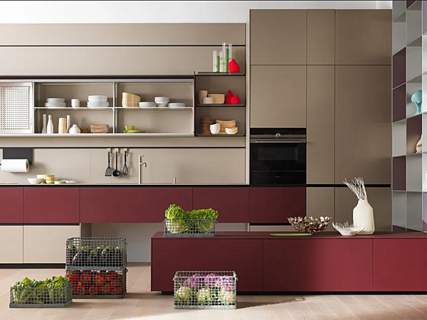Ламинатная кухня с фасадами VALCUCINE Riciclantica фабрика VALCUCINE из Италии. Фото №5