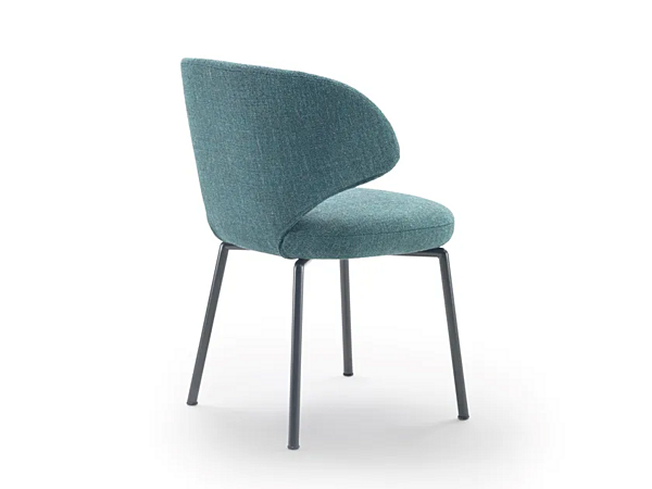 Кресло с обитой спинкой из ткани FLEXFORM Susanne 2A701 фабрика FLEXFORM из Италии. Фото №3