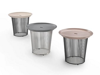 Круглый кофейный стол из дерева FLEXFORM Berry Круглый кофейный стол из дерева FLEXFORM Berry фабрика FLEXFORM из Италии