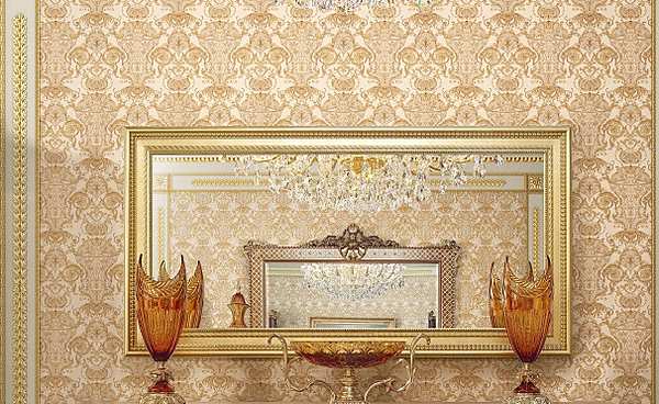 Комплект: зеркало с отделкой золото и консоль Modenese Gastone фабрика MODENESE GASTONE из Италии. Фото №2