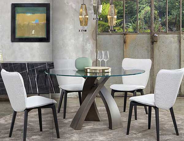 Стол TONIN CASA Tavoli e Sedie ELISEO - 8028FSV фабрика TONIN CASA из Италии. Фото №7