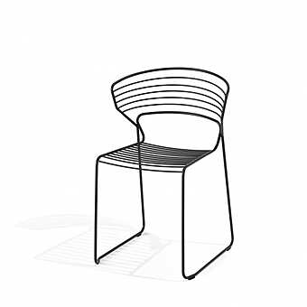 Стул Koki Wire - chair 635