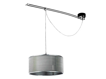 Светильник подвесной LED с металлическим сетчатым абажуром Lumina Moove 750