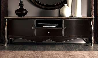 Тумба под TV CORTE ZARI Art. 756/L Тумба под TV CORTE ZARI Art. 756/L фабрика CORTE ZARI из Италии
