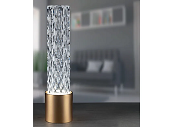 Настольная лампа из кристаллов LED Gleam Euroluce Lampadari