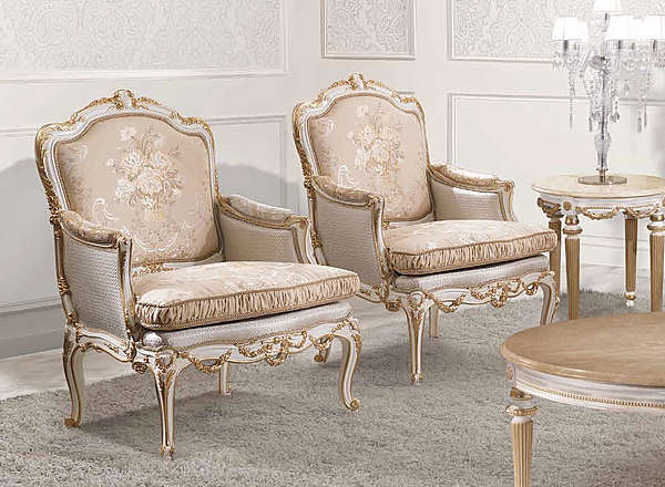 Кресло CEPPI STYLE 3206 фабрика CEPPI STYLE из Италии. Фото №1