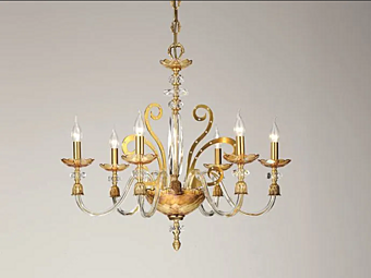 Люстра с кристаллами Swarovski из коллекции Perseo Euroluce Lampadari