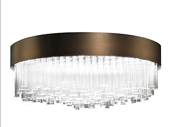 Светильник потолочный LED из боросиликатного стекла и металла PAOLO CASTELLI My Lamp ILL.MYLA.300