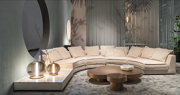 Низкий журнальный стол из МДФ CASAMILANO Nuvola фабрика CASAMILANO из Италии. Фото №2