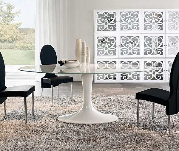 Стол TONIN CASA Modern Collection IMPERIAL - 8010 фабрика TONIN CASA из Италии. Фото №4