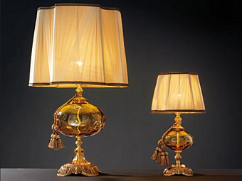 Настольная лампа из металла Teseo LG1 LP1 Euroluce Lampadari