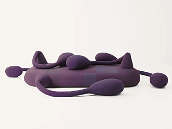 Фетровый пуф со съемным чехлом PAOLA LENTI Metamorfosi Zoide M304A