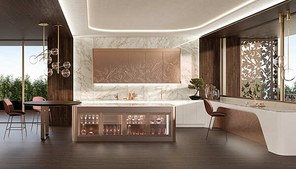 Кухня CASTAGNA CUCINE Sixties фабрика CASTAGNA CUCINE из Италии. Фото №1