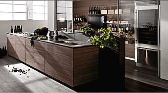 Кухня VALCUCINE Artematica Noce Tattile-2