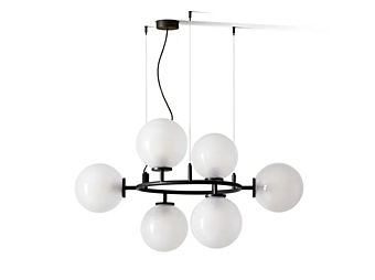 Подвесная лампа из blown glass с LED CASSINA Constellation