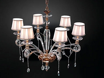 Люстра с кристаллами Сваровски Venere L6 Euroluce Lampadari