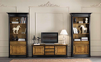 Книжный шкаф STELLA DEL MOBILI Classic living 18.02