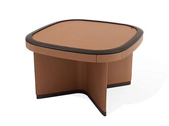 Квадратный игровой стол из кожи GIORGETTI FLAMINGO 73200 Квадратный игровой стол из кожи GIORGETTI FLAMINGO 73200 фабрика GIORGETTI из Италии