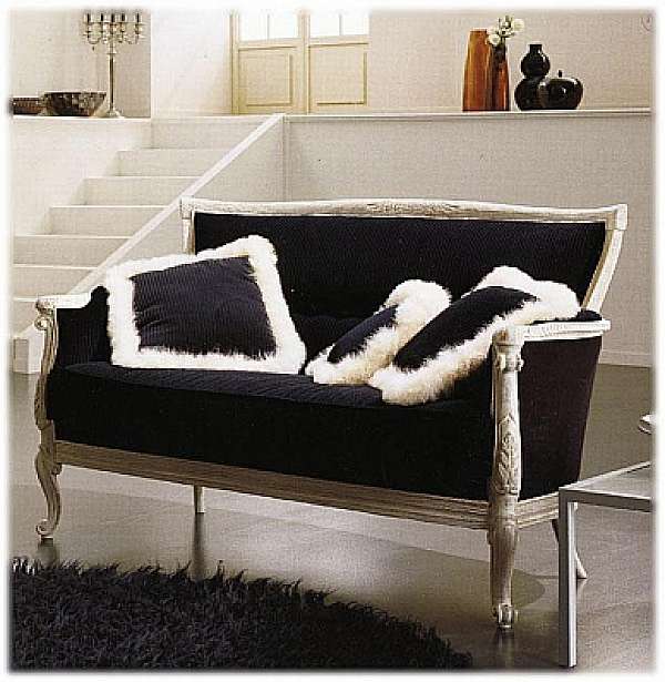Элитный диван из массива дерева  VOLPI 1150 2 фабрика VOLPI из Италии. Фото №1