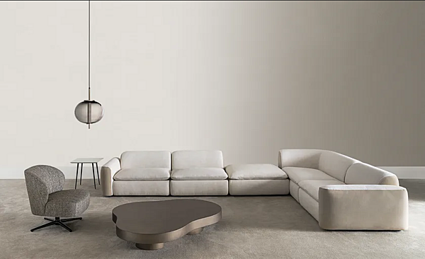 Низкий журнальный стол из МДФ CASAMILANO Nuvola фабрика CASAMILANO из Италии. Фото №4