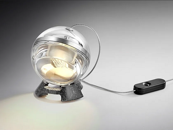 Настольная лампа с регулируемым светом из алюминия Lumina коллекции Limbus Eye фабрика Lumina из Италии. Фото №5