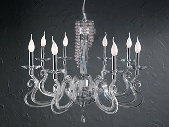 Люстра с кристаллами Сваровски из коллекции Венеция Euroluce Lampadari Superlux L8