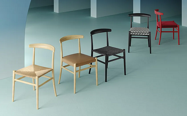 Стул с мягкой спинкой из ясеня и веревки CASAMILANO ZOE фабрика CASAMILANO из Италии. Фото №5
