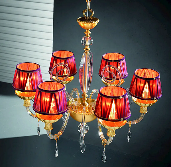 Люстра Florentia L8 Euroluce Lampadari фабрика EUROLUCE LAMPADARi из Италии. Фото №2