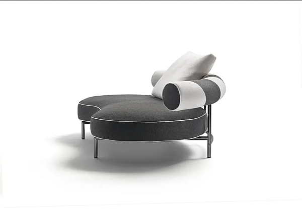 Изогнутый диван с тканевой обивкой FLEXFORM Supermax фабрика FLEXFORM из Италии. Фото №8