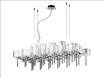 Подвесная лампа из стекла AXOLIGHT Spillray SP SPIL 26 Подвесная лампа из стекла AXOLIGHT Spillray SP SPIL 26 фабрика Axolight из Италии