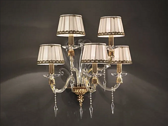 Настенный светильник с кристаллами Сваровски Euroluce Lampadari  Midha A5