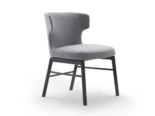 Кресло с обитой спинкой из ткани Vesta FLEXFORM фабрика FLEXFORM из Италии. Фото №1