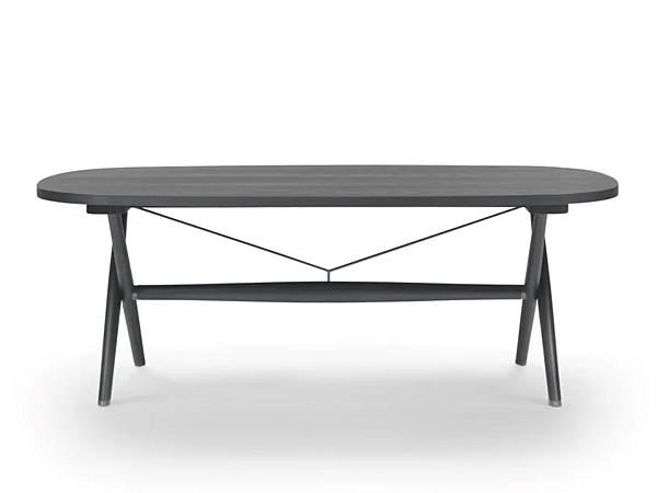  oval wooden dining table boma flexform 599708Овальный деревянный стол для столовой FLEXFORM BOMA 29786, 29787 фабрика FLEXFORM из Италии. Фото №2